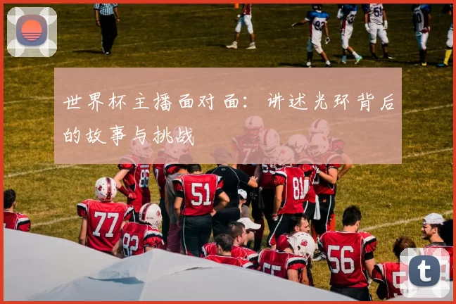 世界杯主播面对面：讲述光环背后的故事与挑战
