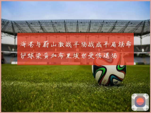 海港与蔚山激战半场战成平局杨希铲球染黄加布里埃尔受伤退场