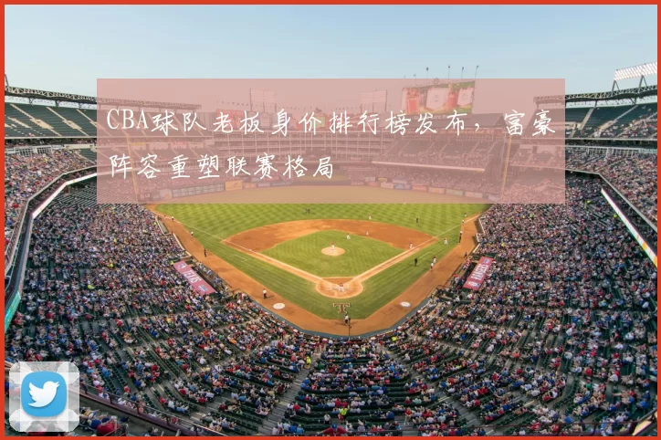 CBA球队老板身价排行榜发布，富豪阵容重塑联赛格局